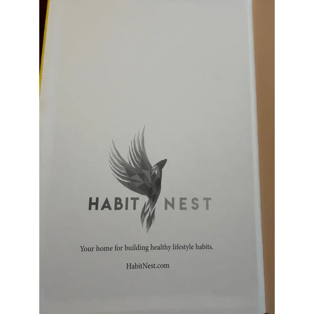 Habit Nest The Gratitude Sidekick Journal Yellow Hardcover Mindfulness Book New